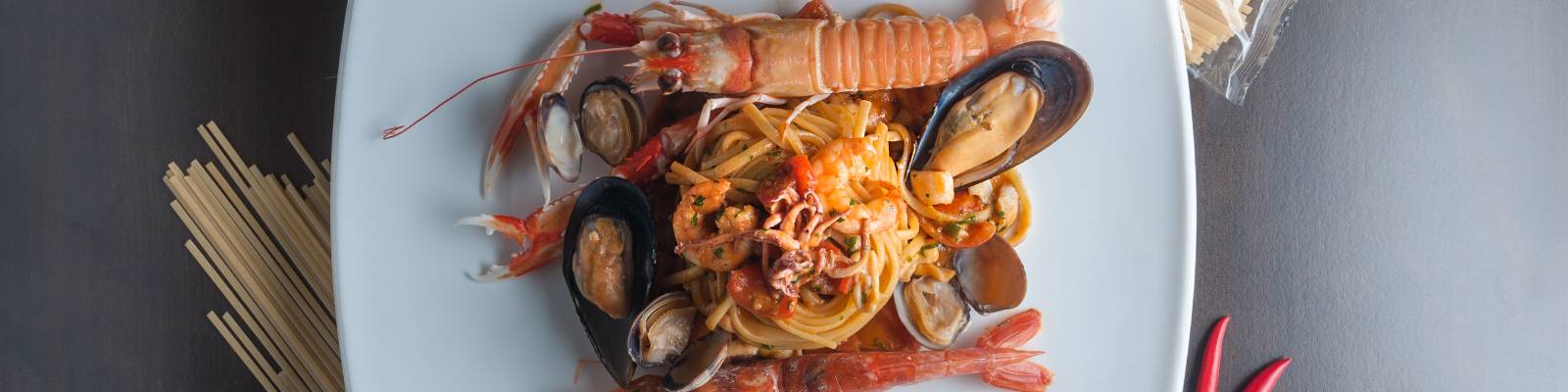 Pasta Garofalo - Linguine with seafood