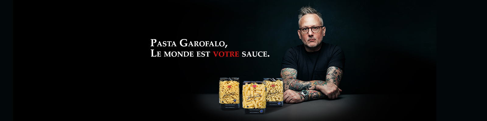 Pasta Garofalo, Le Monde est votre sauce