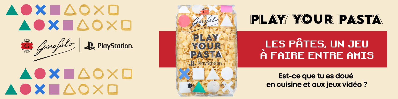 Pasta Garofalo et PlayStation® célèbrent ensemble la passion pour la cuisine et les jeux vidéo