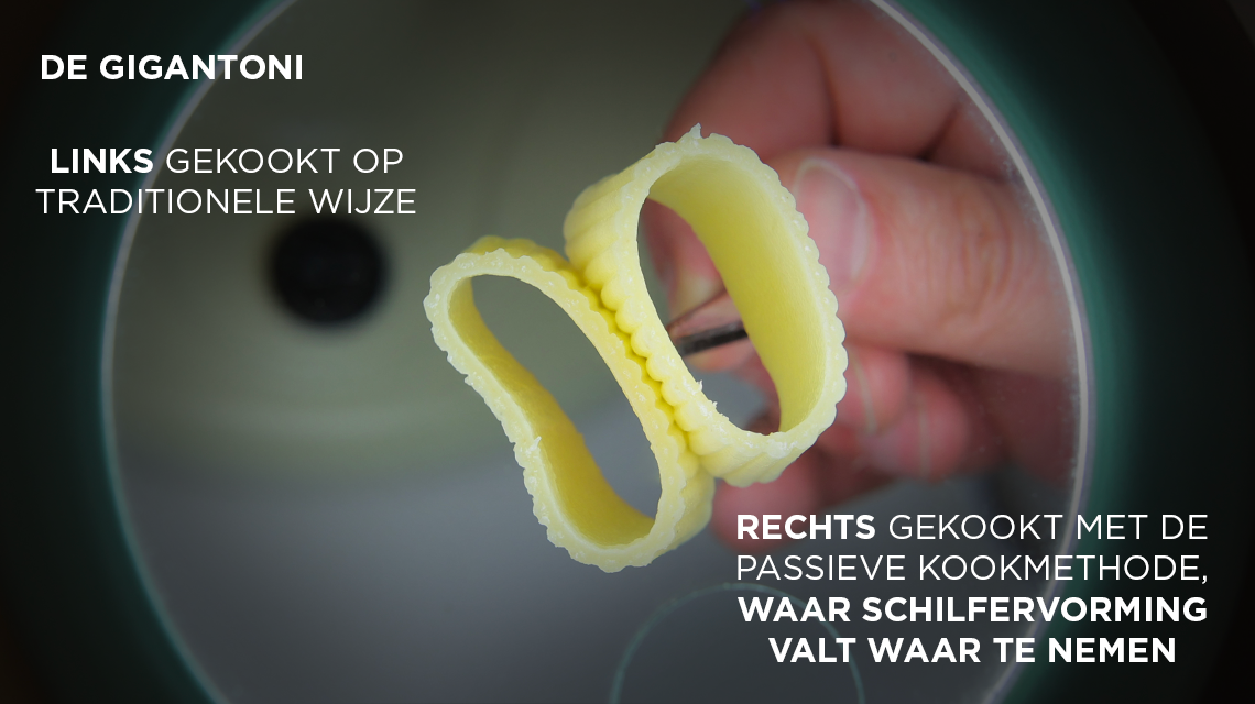 Pasta Garofalo legt de voor- en nadelen uit van passief koken