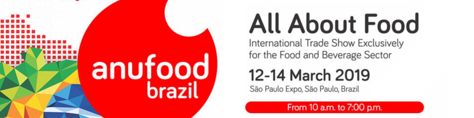 ANUFOOD BRAZIL 2019 – all about food