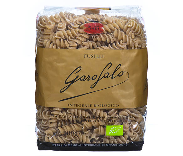 Pasta Garofalo - Fusilli de trigo integral