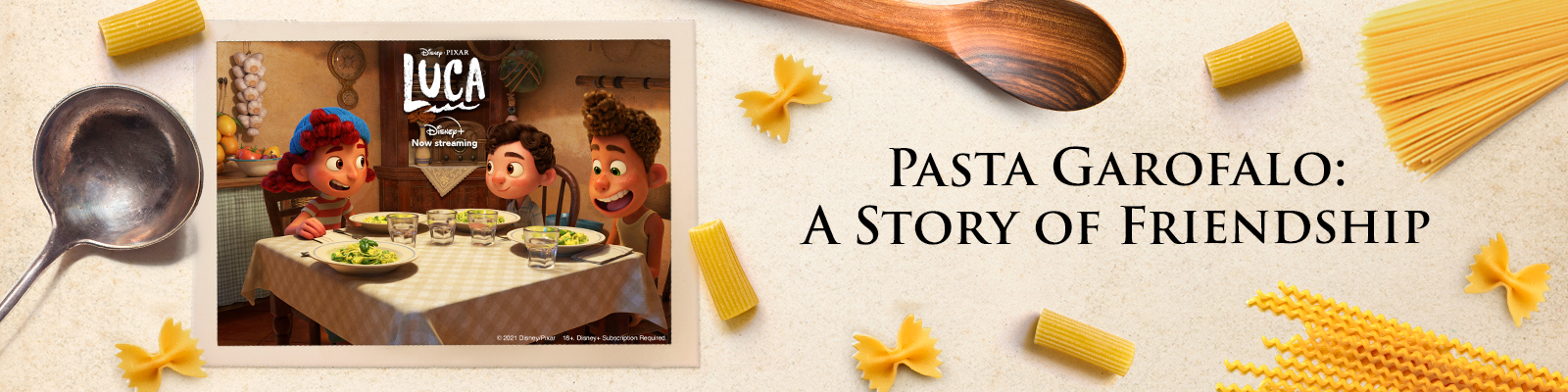 Pasta Garofalo célèbre le goût de l’été italien avec le film Luca de Disney et Pixar