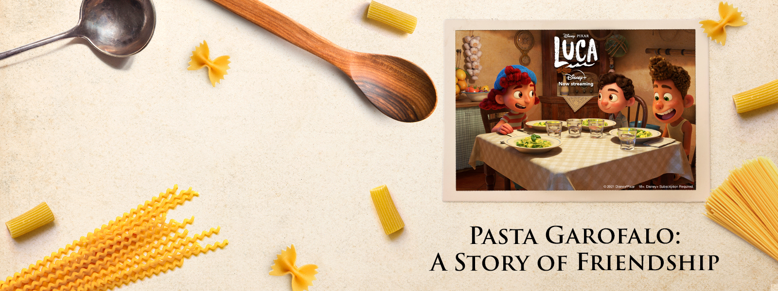 Pasta Garofalo célèbre le goût de l’été italien avec le film Luca de Disney et Pixar