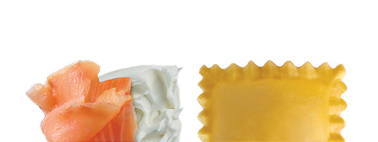 Ravioli salmone e mascarpone