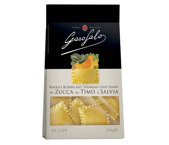 Pasta Garofalo - Ravioli di zucca al timo e salvia