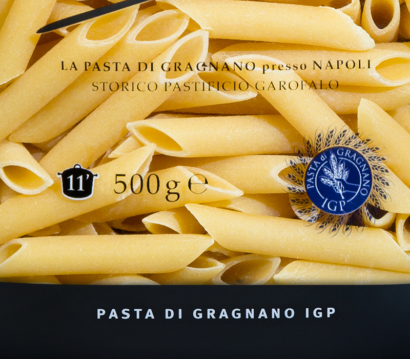 Pasta Garofalo - Das IGP-garantiesiegel