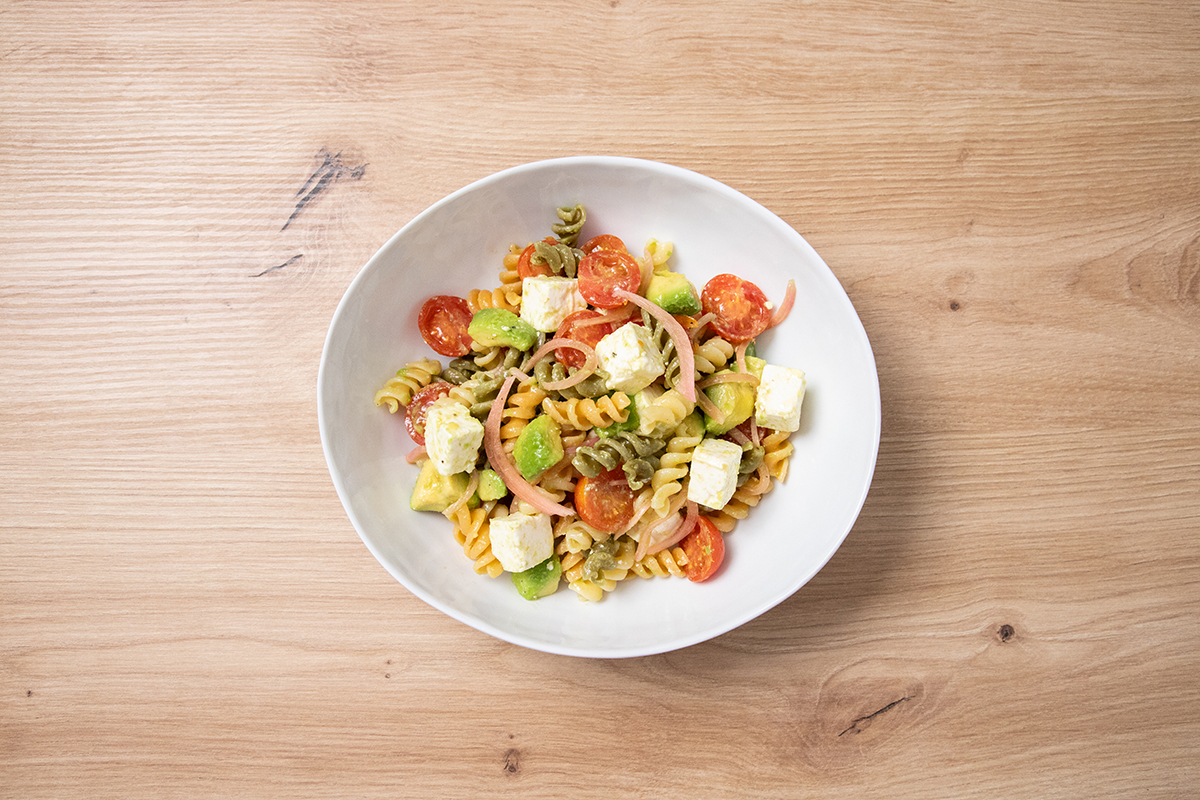 ensalada de pasta griega