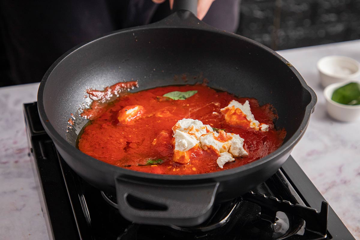 paso 3 pasta con tomate