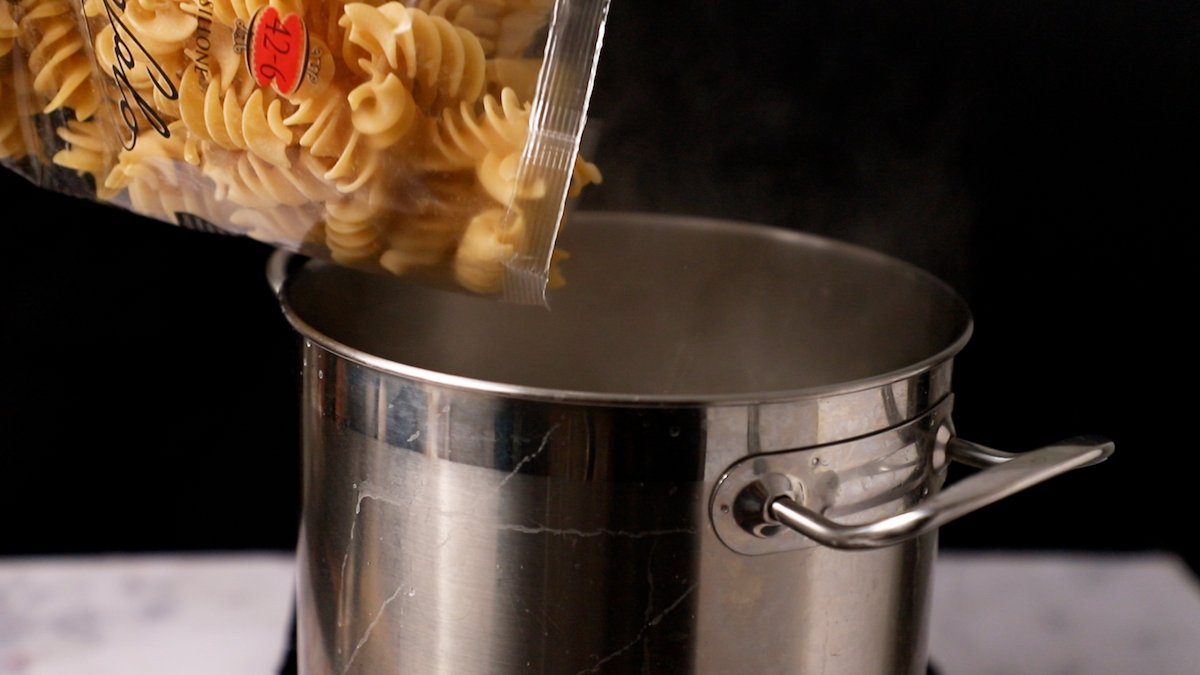Paso a paso: hervir la pasta