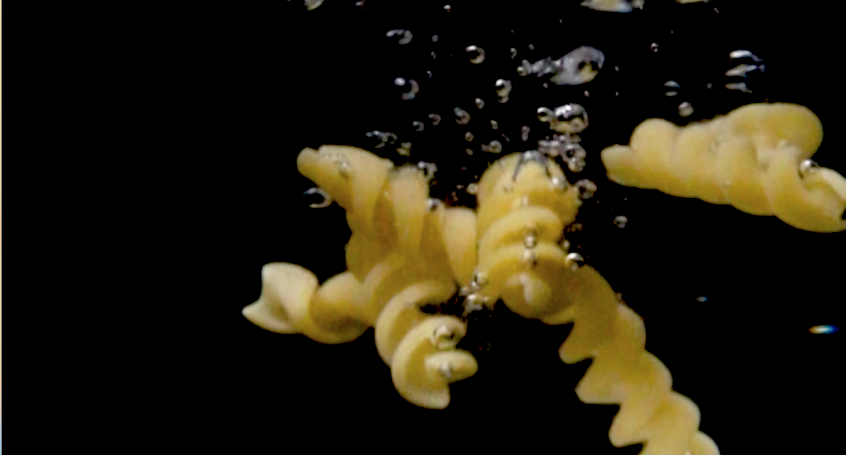 pasta con crema de puerros-cocer