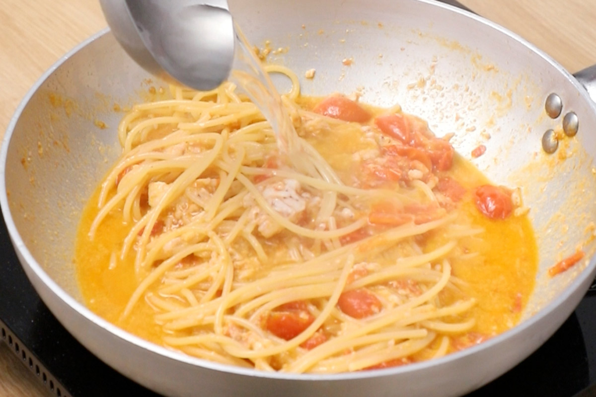 spaghetti con galeras