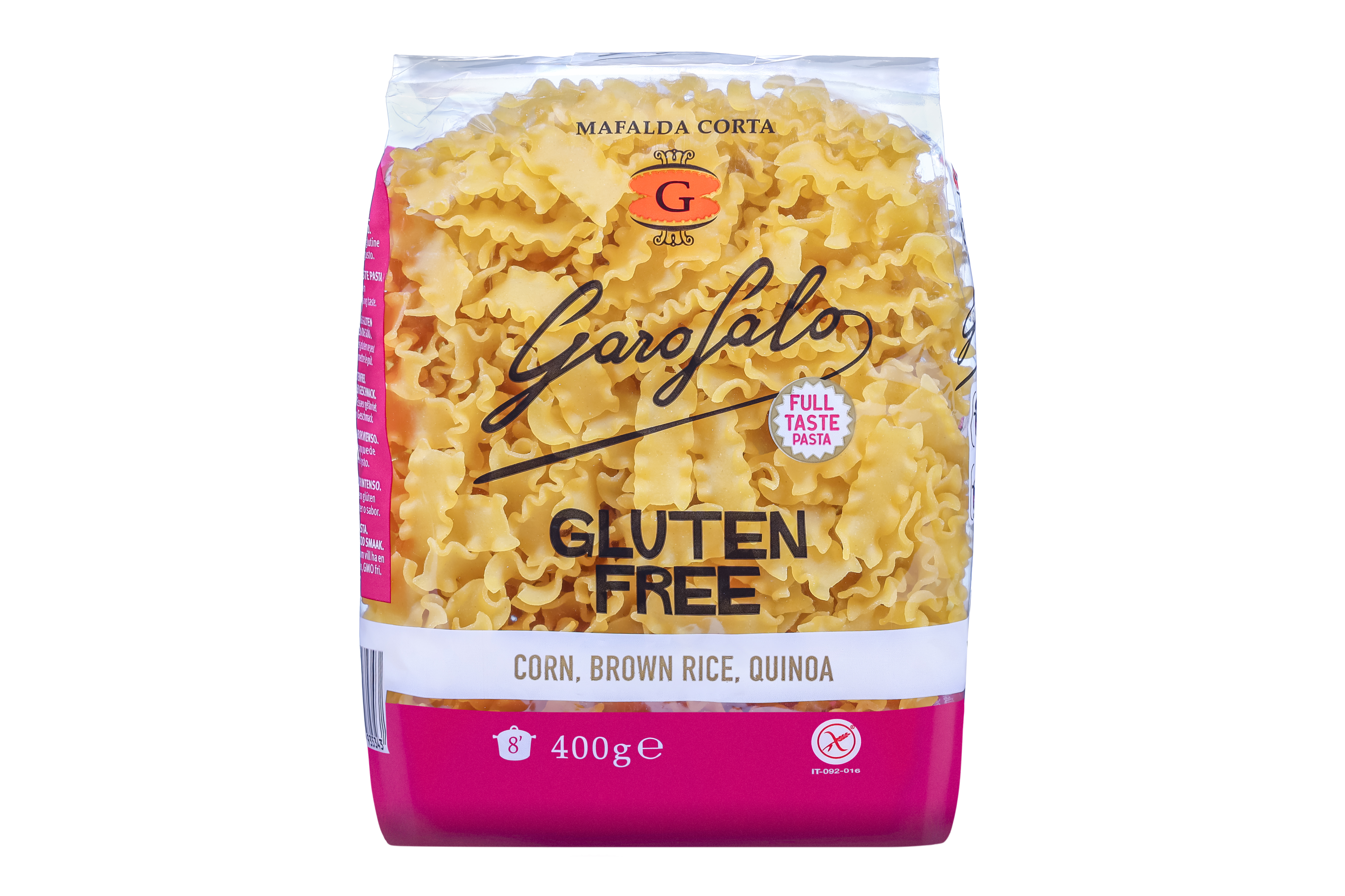 Pasta Garofalo - Mafalda Corta Sin Gluten