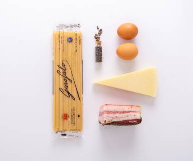 Pasta Garofalo - Un kit «delivery» para la carbonara perfecta