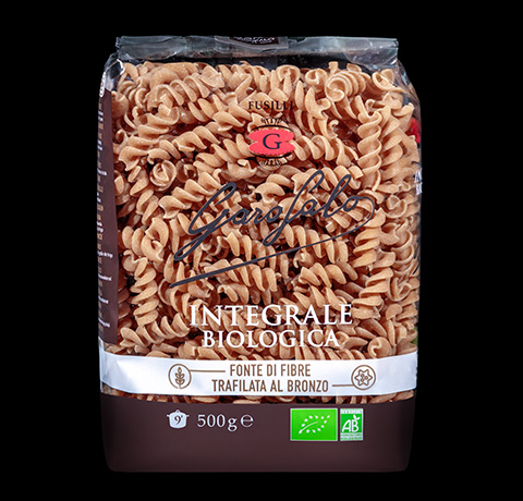 Pasta Garofalo Fusilli integral Garofalo