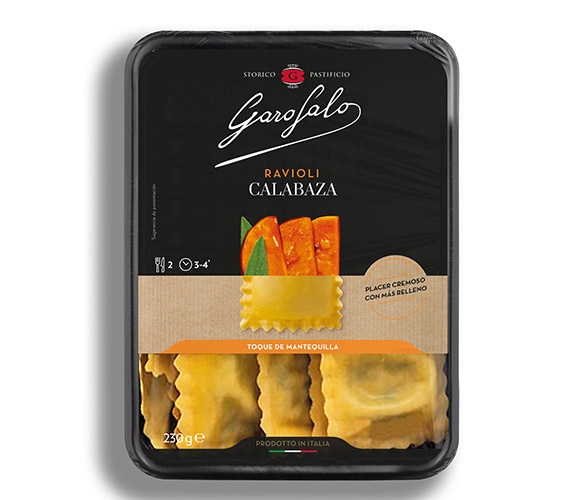 Pasta Garofalo - Ravioli de Calabaza y toque de mantequilla