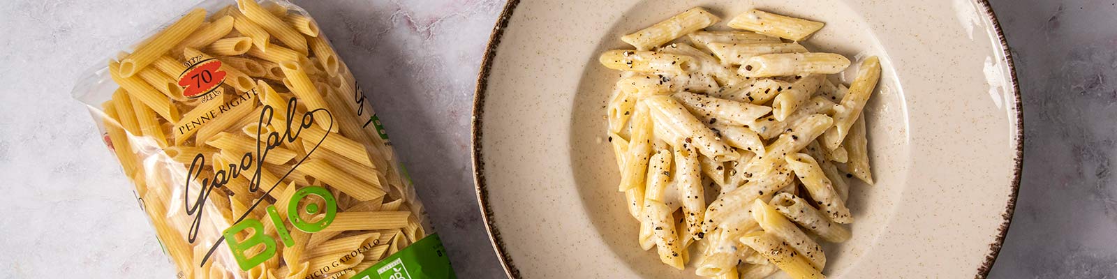 Pasta Garofalo - Receta salsa 4 quesos