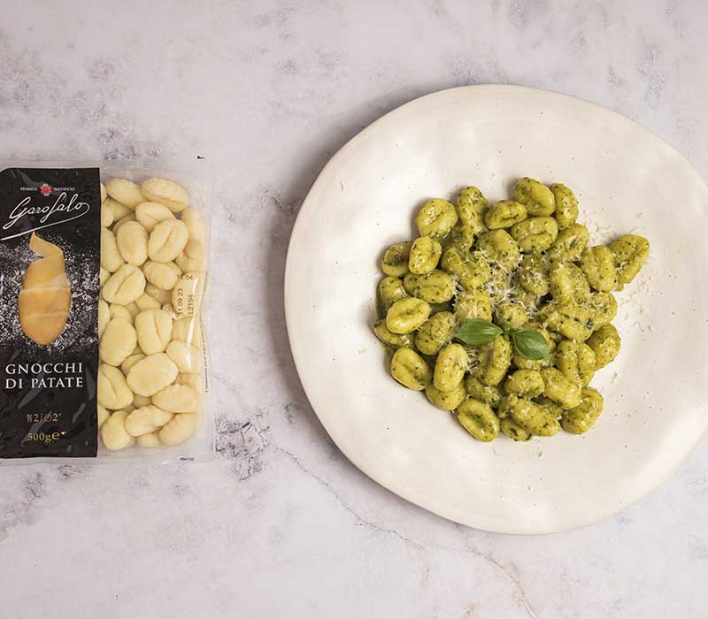 Pasta Garofalo - Receta de ñoqui al pesto