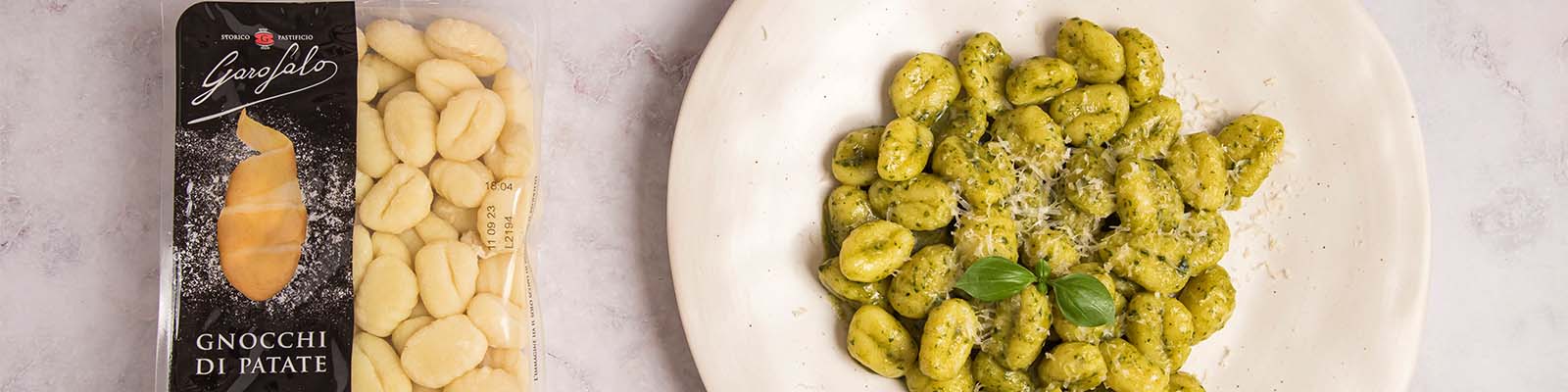Pasta Garofalo - Receta de ñoqui al pesto
