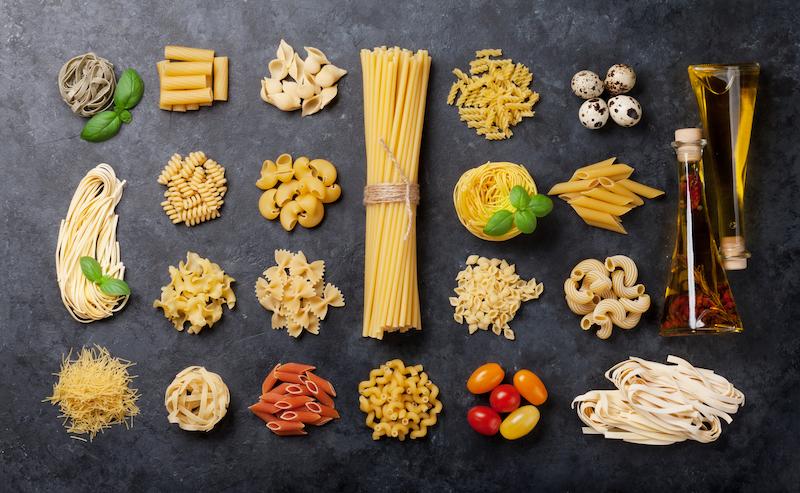 cuántos gramos pasta seca por persona
