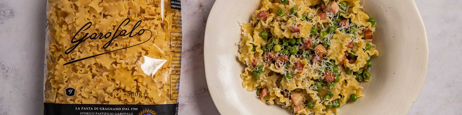 Pasta Garofalo - Receta de pasta con guisantes: ¡deliciosa y nutritiva!