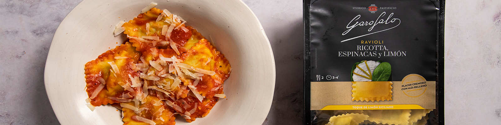Pasta Garofalo - Receta de raviolis en salsa – Deliciosos y reconfortantes platos de pasta