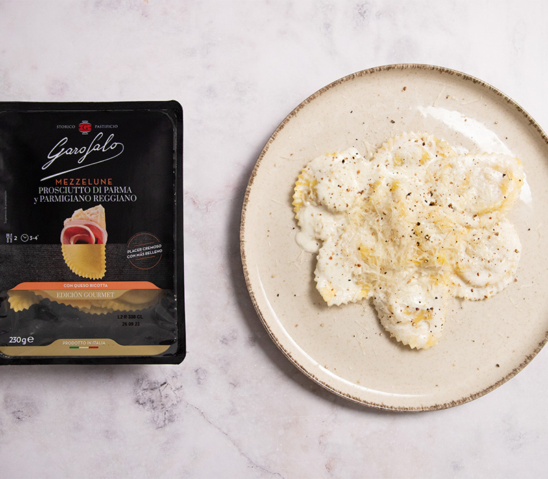 Pasta Garofalo - Raviolis con nata: ¡Una receta cremosa y exquisita!