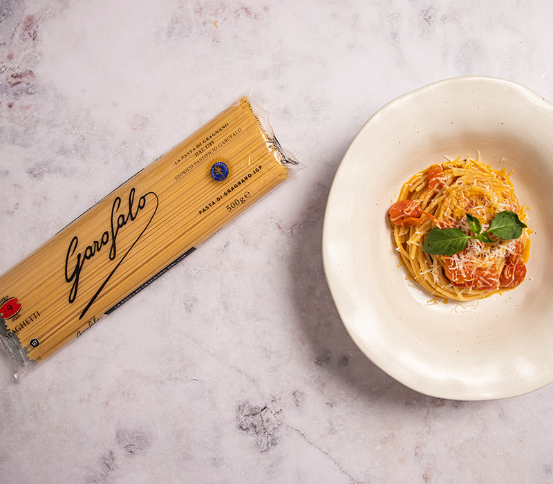 Pasta Garofalo - Espaguetis con tomate cherry