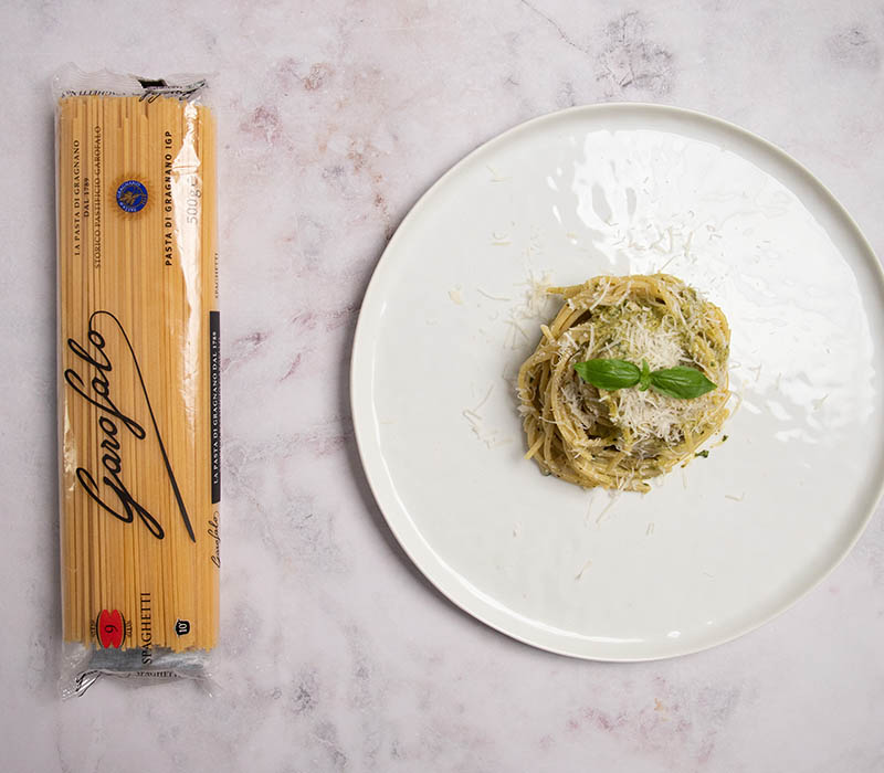Pasta Garofalo - Espaguetis al pesto: receta tradicional y deliciosa