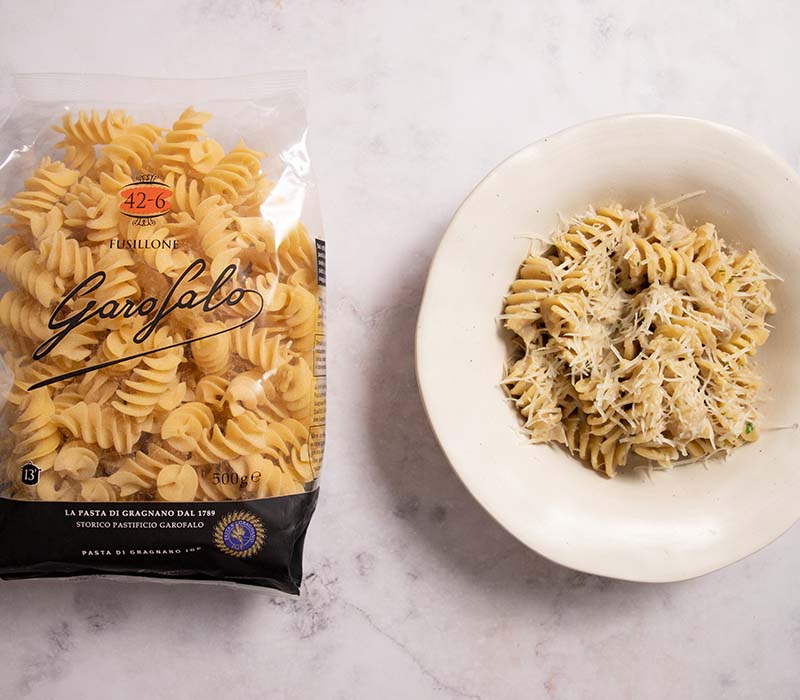 Pasta Garofalo - Receta de pasta con crema de champiñones: sabor y cremosidad en tu plato