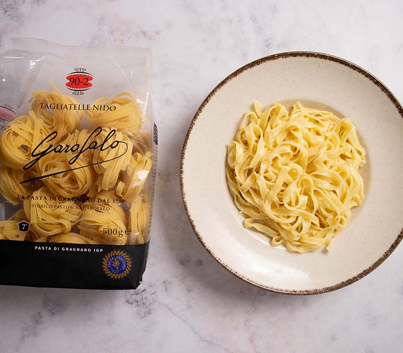 Pasta Garofalo - Fettuccine Alfredo: receta auténtica italiana