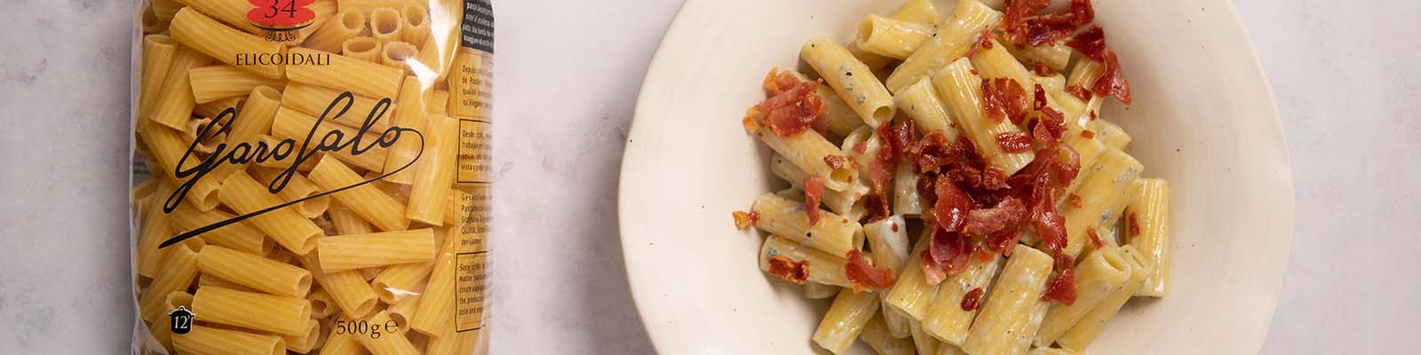 Pasta Garofalo - Macarrones con jamón: receta deliciosa y fácil de preparar