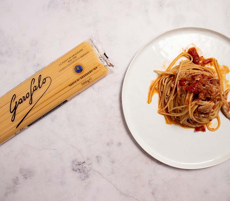 Pasta Garofalo - Spaghetti con pollo