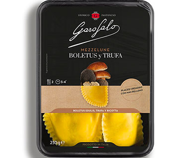 Pasta Garofalo 1 paquete de Mezzelune Boletus y Trufa Garofalo