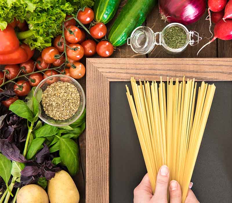 Comer pasta en dieta