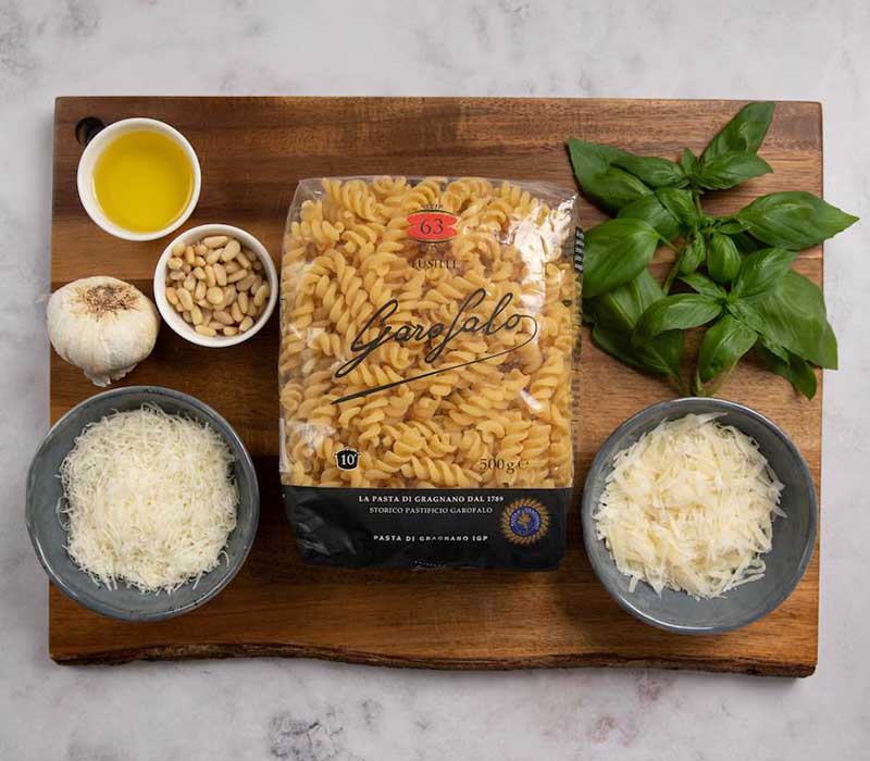 recetas con fusilli