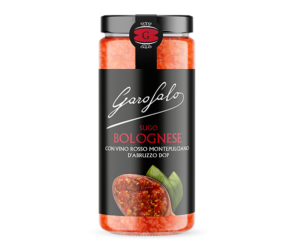 Pasta Garofalo - Sugo alla Bolognese con vino rosso di Montepulciano d’Abruzzo DOP