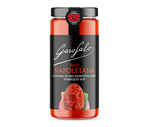 Pasta Garofalo - Sugo alla Napoletana con vino rosso di Montepulciano d’Abruzzo DOP