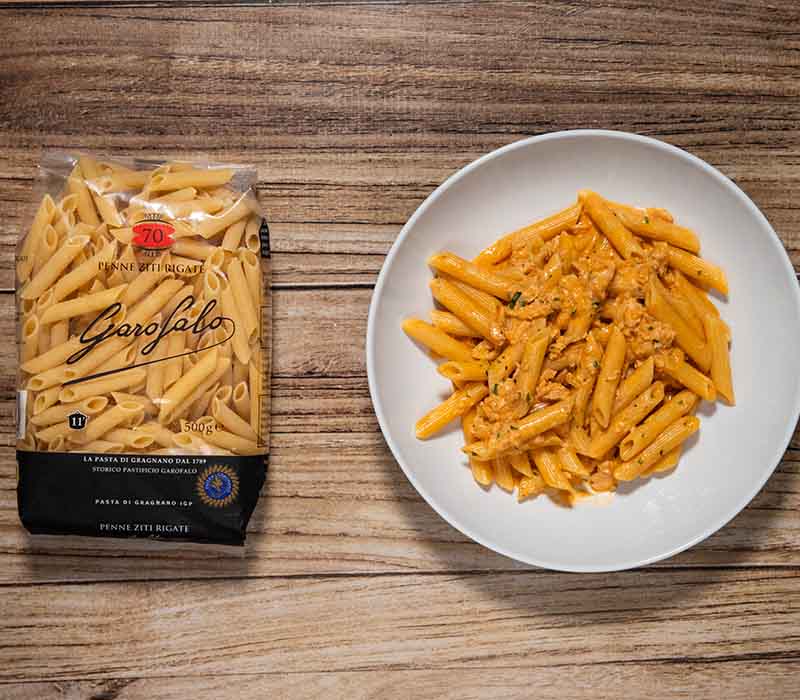 Pasta Garofalo - Pasta con salmón: receta deliciosa