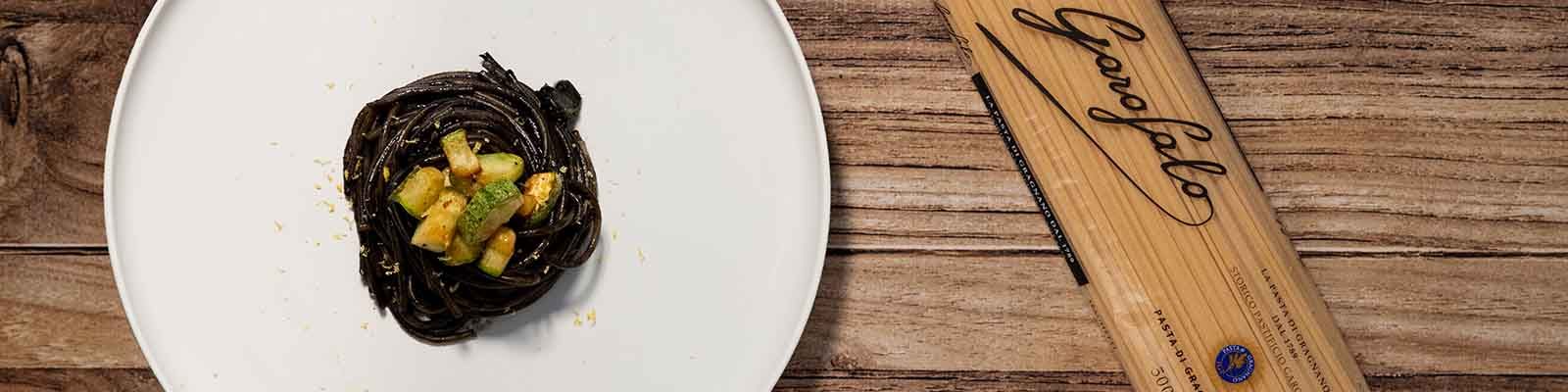 Pasta Garofalo - Receta de espaguetis con tinta de calamar