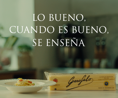 Pasta Garofalo - «Lo bueno, cuando es bueno, se enseña»: la nueva campaña de Garofalo
