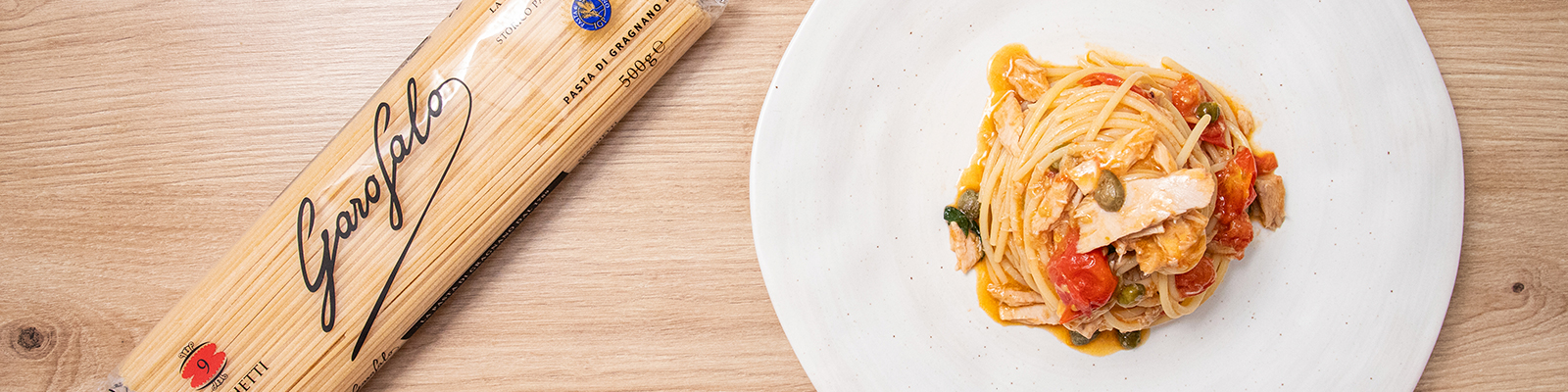 Pasta Garofalo - Espaguetis con atún y tomates cherry: una receta rápida y llena de sabor
