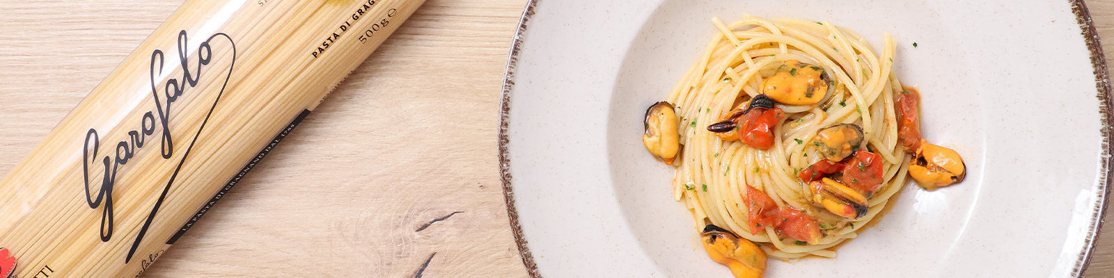 Pasta Garofalo - Espaguetis con mejillones: una receta italiana con sabor a mar