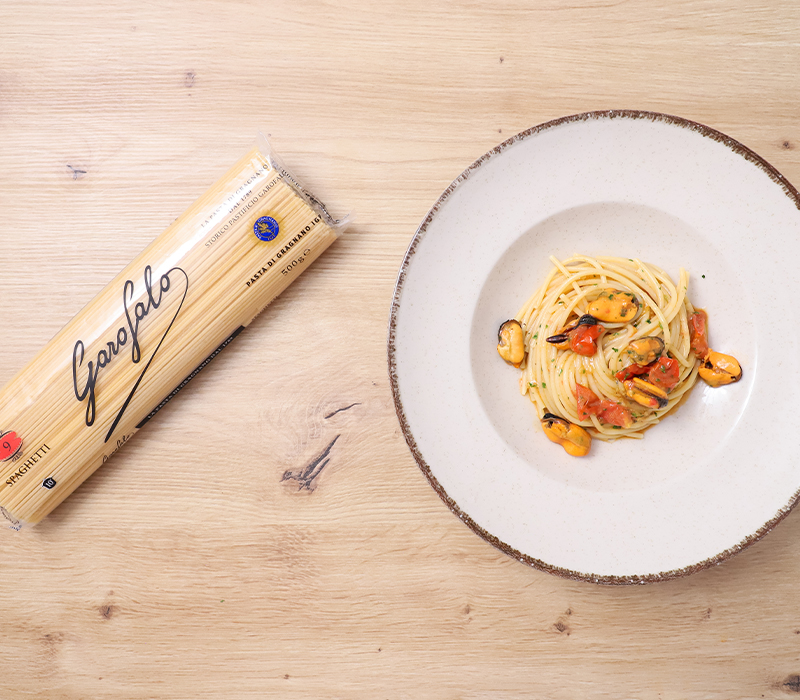 Pasta Garofalo - Espaguetis con mejillones: una receta italiana con sabor a mar