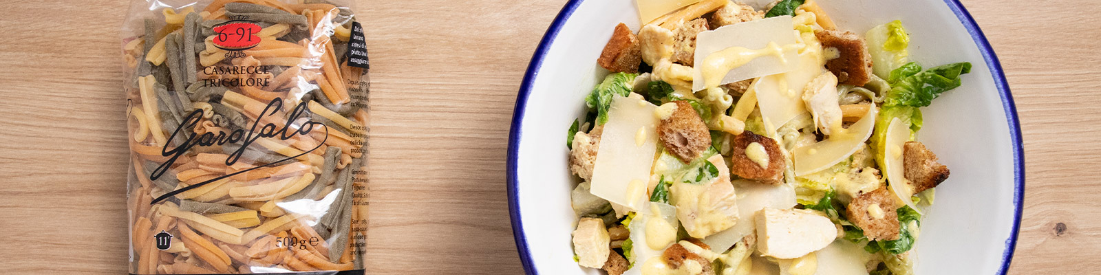 Pasta Garofalo - Ensalada de pasta tipo César: cremosa, fácil y perfecta para el verano