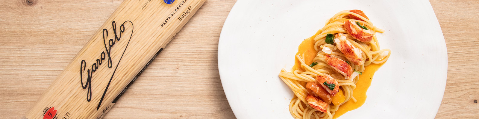 Pasta Garofalo - Spaghetti con bogavante y tomates cherry: un plato elegante y lleno de sabor