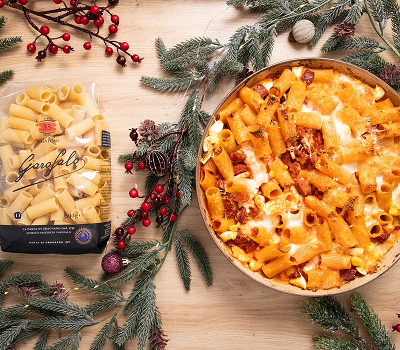 Pasta Garofalo - Pasta al forno de Navidad: la receta perfecta para compartir