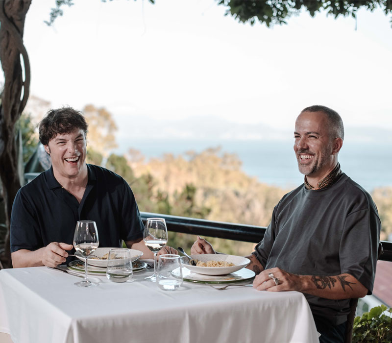 Pasta Garofalo - Los chefs Gianni Pinto y Jordi Cruz celebran el Día Internacional de la Comida Italiana con una pasta a cuatro manos