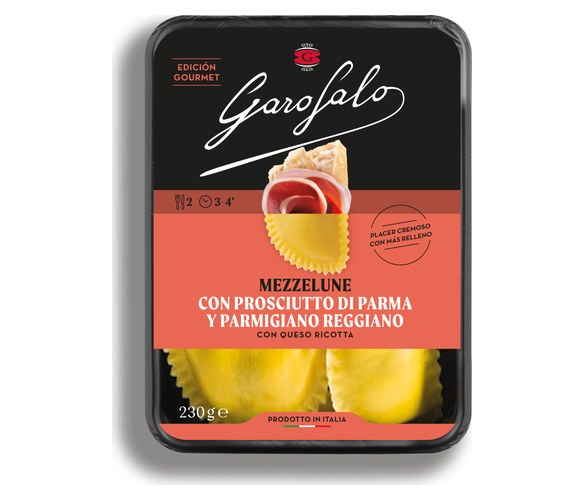 Pasta Garofalo - Mezzelune Prosciutto di Parma y Parmigiano Reggiano