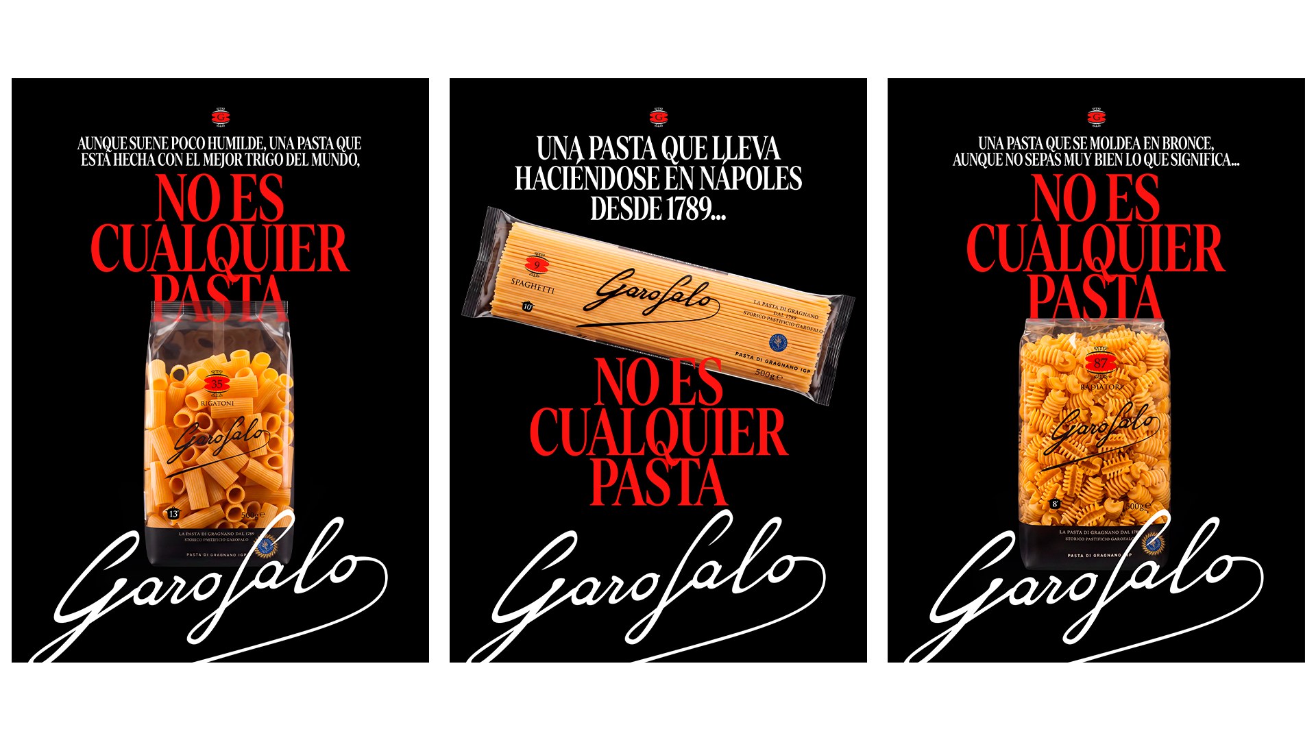 Garofalo reivindica la pasta de calidad con su nueva campaña “No es cualquier pasta”